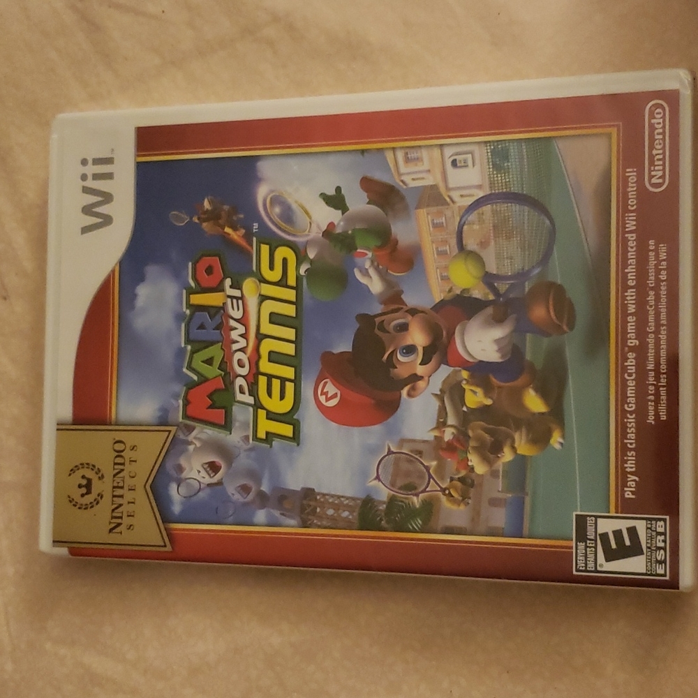 Wii Game - Brand New Unopened- Nintendo Mario Power Tennis